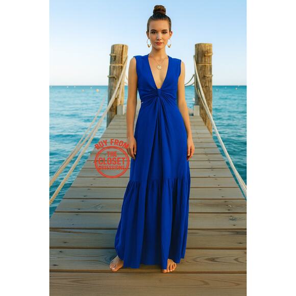 MANGO Long Sleeveless Dress NWT - Picture 1 of 16